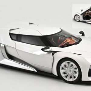 Modellino auto scala 1:18 Norev CITROEN GT PARIS 2008 diecast modellismo statico