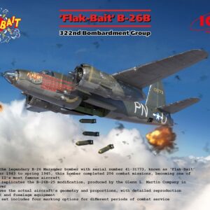 Modellino aerei model kit di montaggio ICM B-26B MARAUDER FLAK 1:48 modellismo