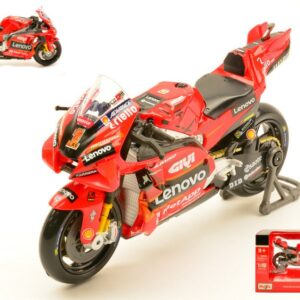 Modellino moto scala 1:18 Maisto DUCATI DESMOSEDICI LENOVO TEAM BAGNAIA