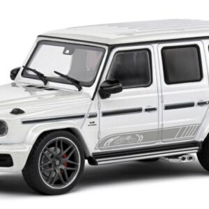 Modellino auto scala 1:43 Solido MERCEDES G-CLASS G63 AMG WHITE diecast modellismo statico
