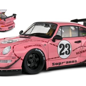 Modellino auto scala 1:18 Solido PORSCHE 911 993 RWB BODY KIT 2020 PIG racing modellismo