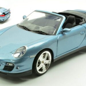 Modellino auto scala 1:18 PORSCHE 911 TURBO CABRIO 2008 diecast modellismo statico