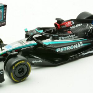 Modellino auto formula 1 F1 scala 1:43 Burago MERCEDES AMG W15 2024 RUSSELL diecast