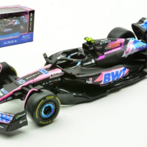 Modellino auto formula 1 F1 scala 1:43 BWT RACING ALPINE A524 2024 GASLY diecast