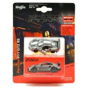 Modellino auto scala 1:64 PORSCHE 911 GT2 RS diecast modellismo statico collezione