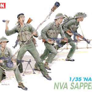 Modellino figure militari kit montaggio soldati Dragon  NVA SAPPER TEAM KIT 1:35