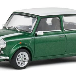Modellino auto scala 1:43 Solido MINI COOPER S diecast modellismo statico verde