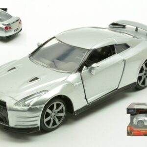 Modellino auto scala 1:32 BRIAN'S NISSAN SKYLINE GT-R R35 2009 FAST & FURIOUS SILVER