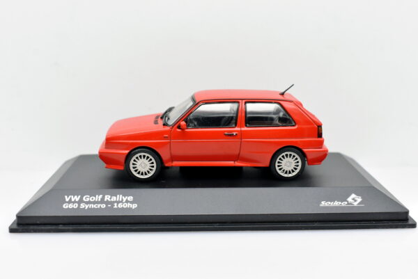 Modellino Auto Scala 1:43 VW Golf Rallye G60 Syncro 160 HP Solido diecast modellismo statico - Image 2