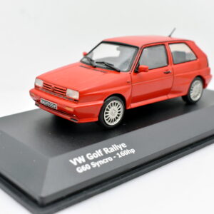 Modellino Auto Scala 1:43 VW Golf Rallye G60 Syncro 160 HP Solido diecast modellismo statico