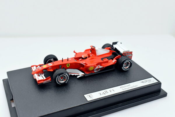 Modellino auto scala 1:43 FORMULA 1 Ferrari 248 F1 Schumacher Hot Wheels diecast modellismo - Image 2