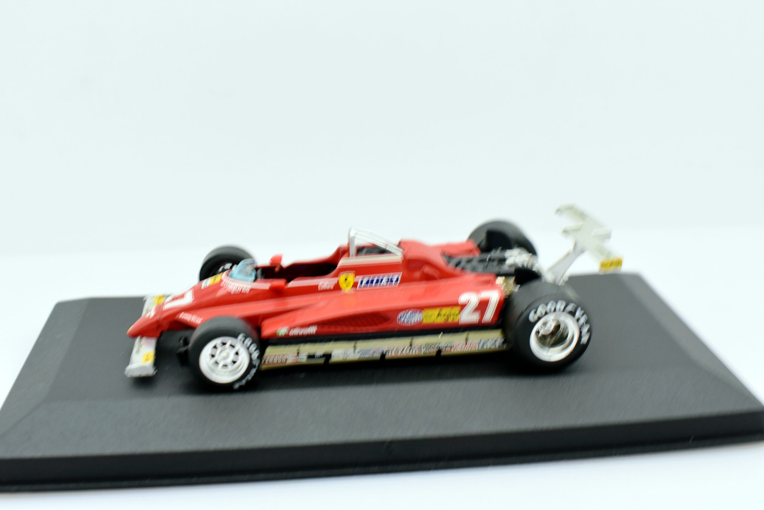 Modellino auto scala 1:43 FORMULA 1 Ferrari 126C2 Villeneuve Brumm diecast modellismo - Image 2