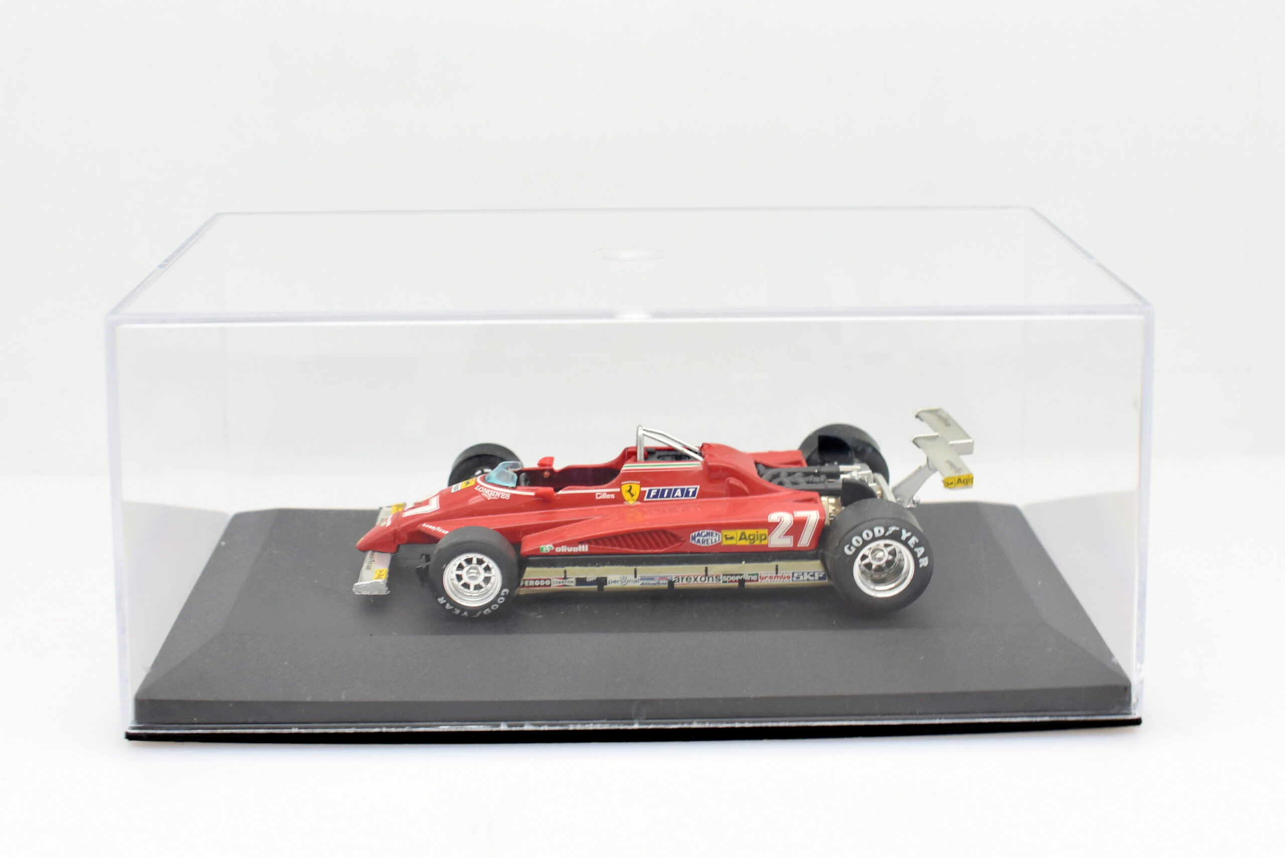 Modellino auto scala 1:43 FORMULA 1 Ferrari 126C2 Villeneuve Brumm diecast modellismo - Image 5