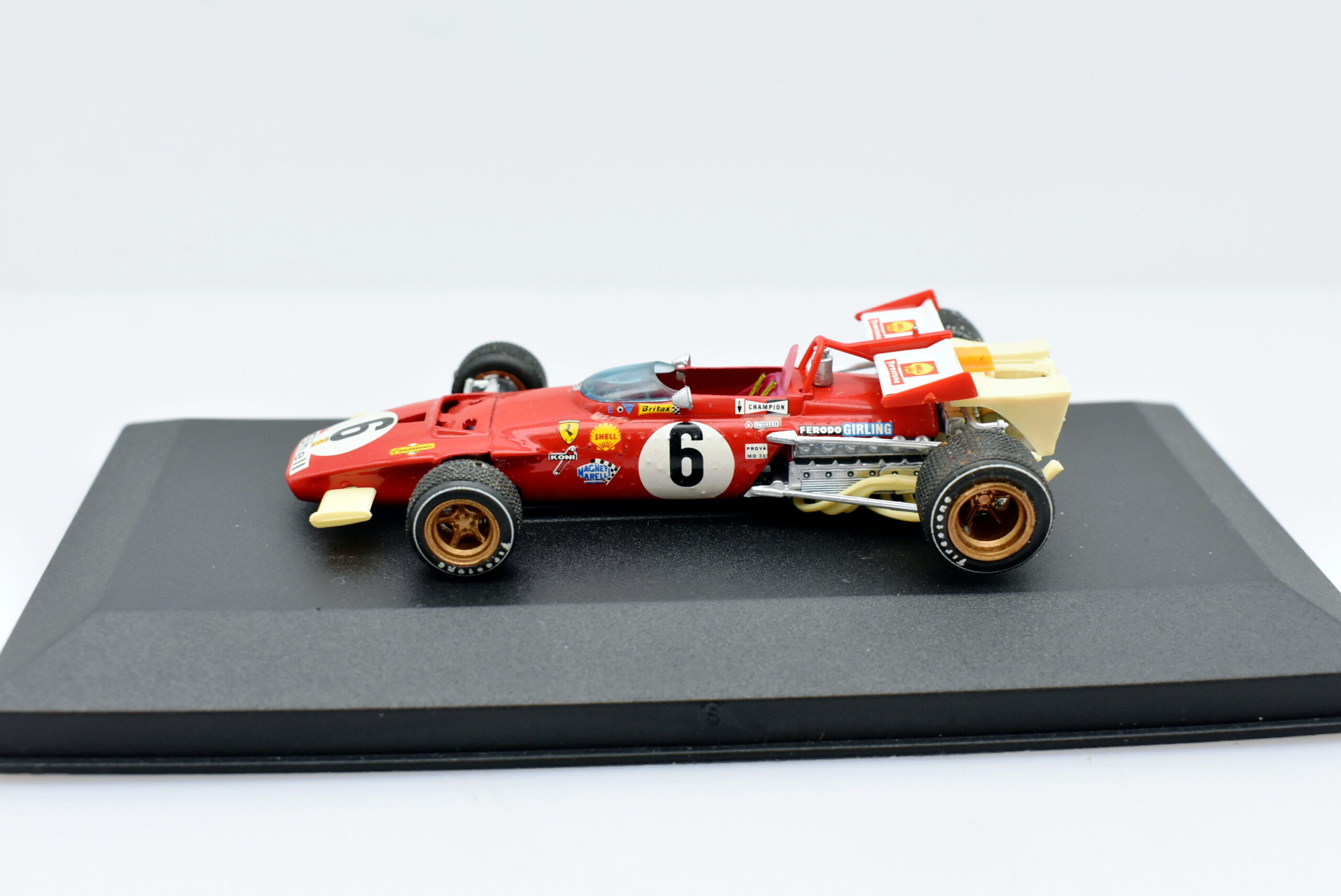 Modellino auto scala 1:43 FORMULA 1 Ferrari 312B Brumm diecast modellismo