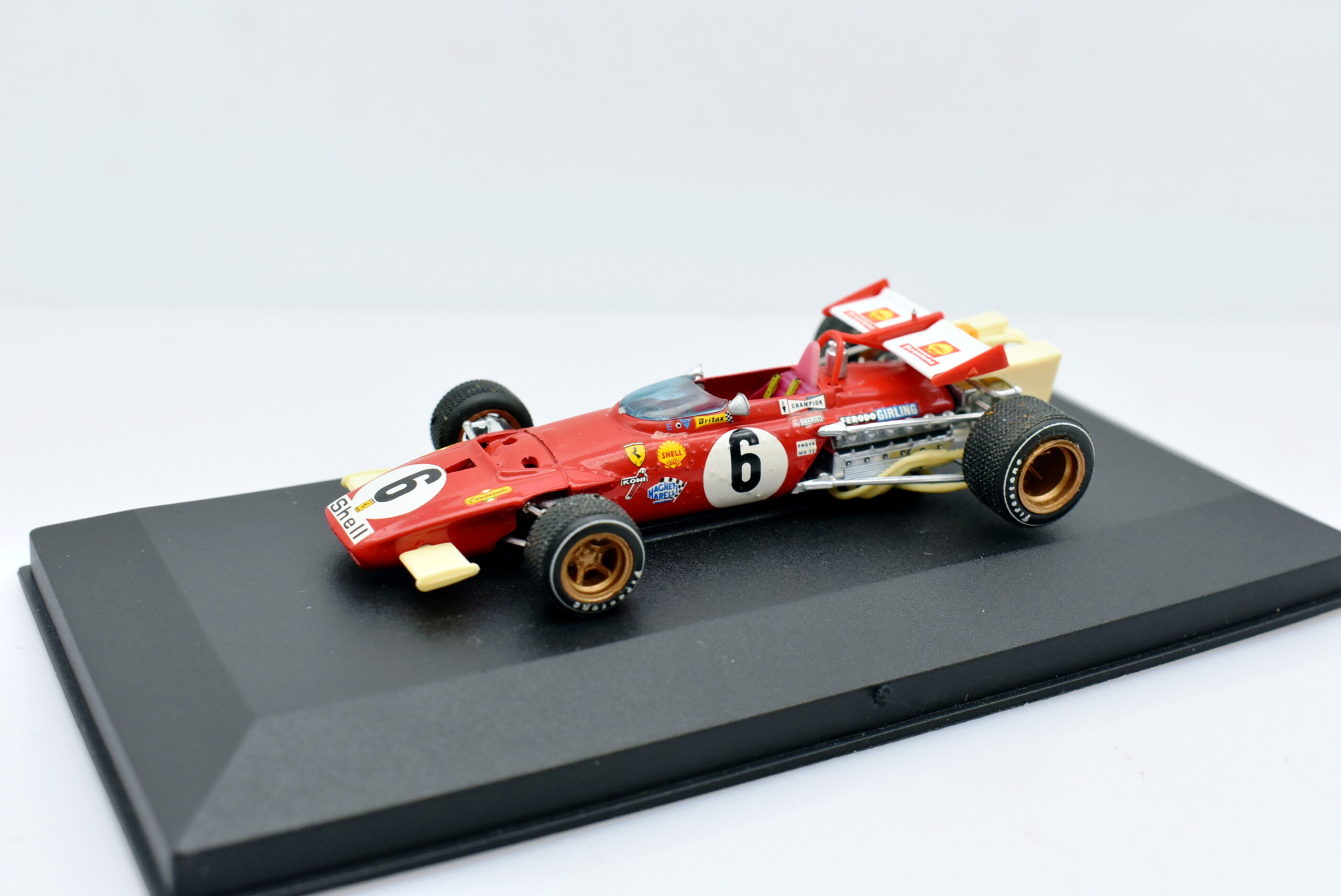 Modellino auto scala 1:43 FORMULA 1 Ferrari 312B Brumm diecast modellismo - Image 3