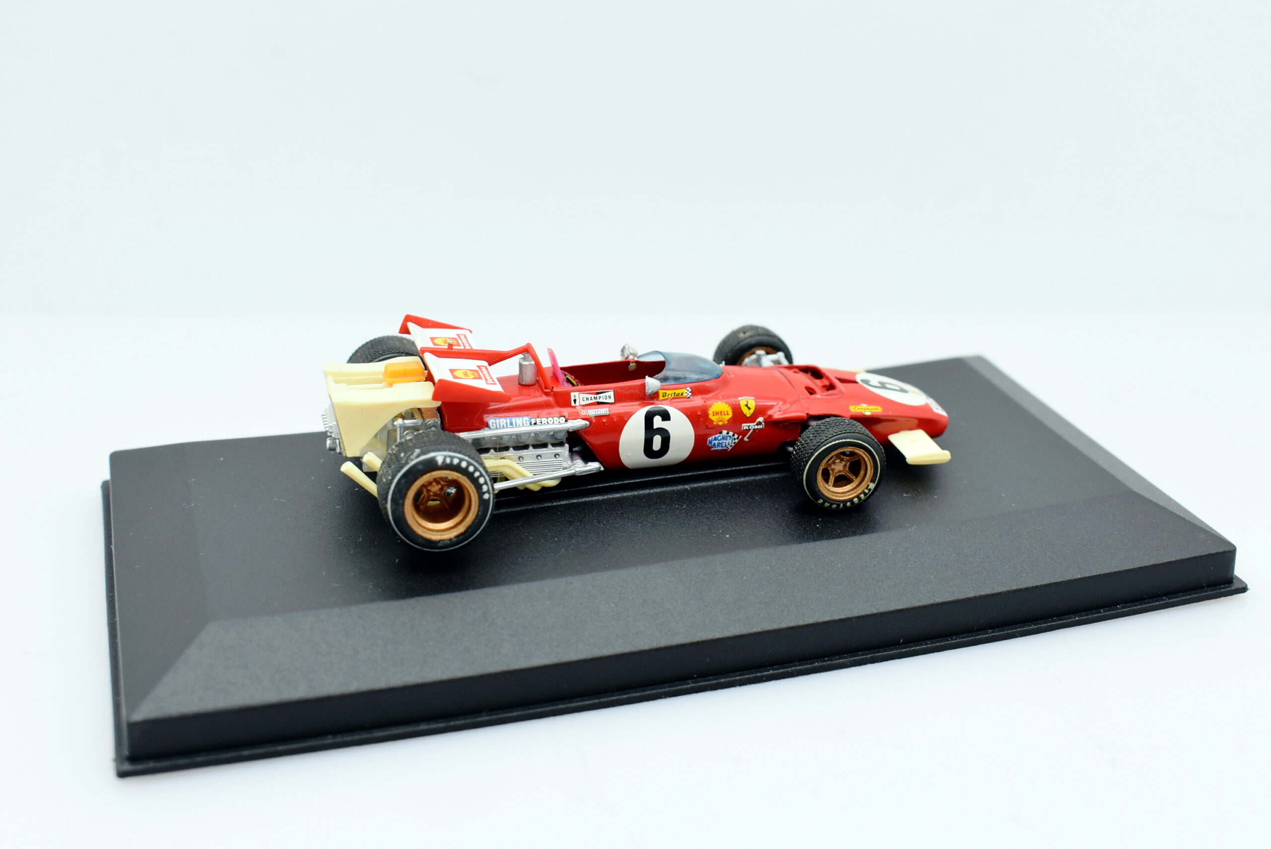 Modellino auto scala 1:43 FORMULA 1 Ferrari 312B Brumm diecast modellismo - Image 4