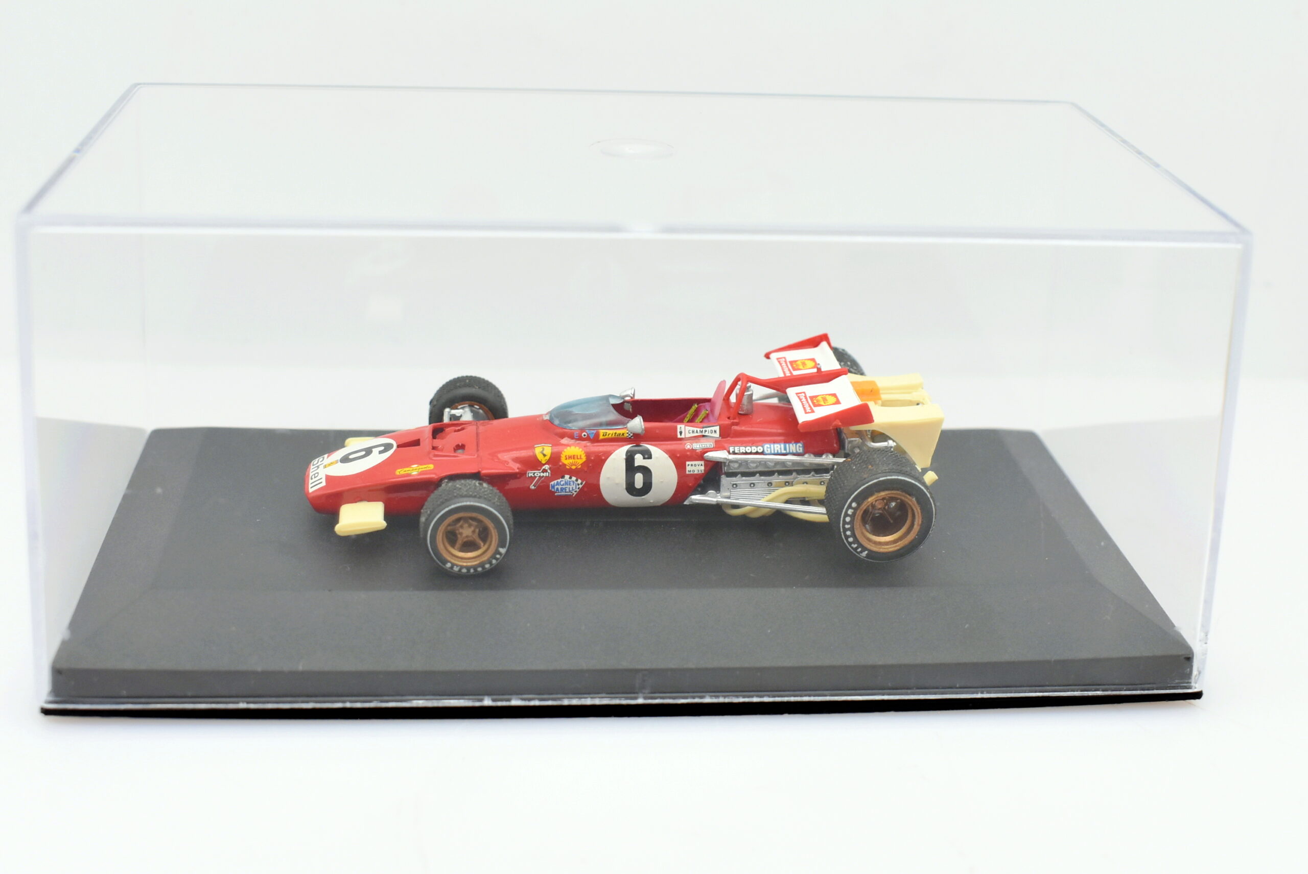 Modellino auto scala 1:43 FORMULA 1 Ferrari 312B Brumm diecast modellismo - Image 5