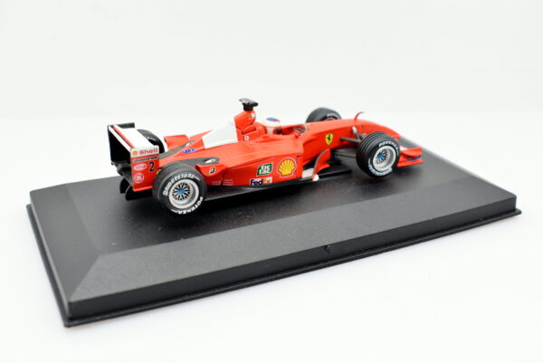 Modellino auto scala 1:43 FORMULA 1 Ferrari F1 2000 Schumacher Hot Wheels diecast modellismo - Image 4