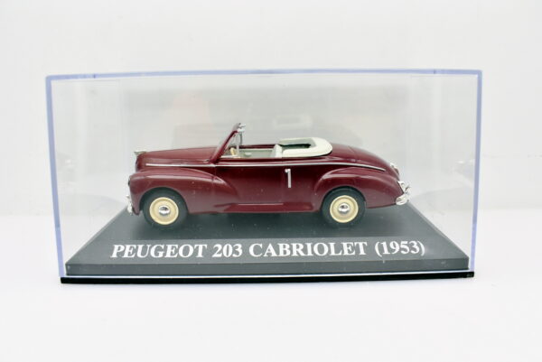 Modellino Auto Scala 1:43 Peugeot 203 Cabriolet 1953 Ixo modellismo statico - Image 2