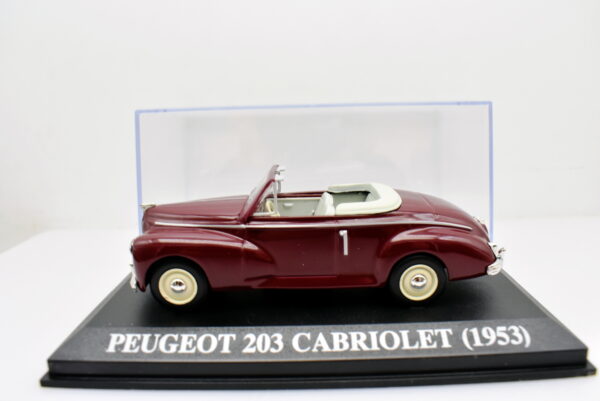Modellino Auto Scala 1:43 Peugeot 203 Cabriolet 1953 Ixo modellismo statico - Image 3