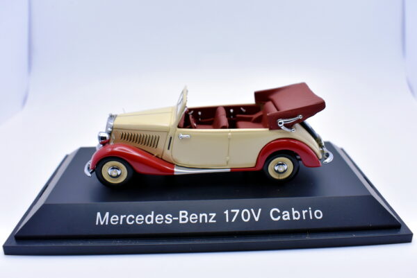Modellino Auto Scala 1:43 Mercedes Benz 170 V Cabrio Schuco modellismo statico - Image 3