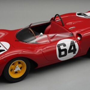 Modellino auto scala 1:18 Tecnomodel  FERRARI 206 DINO SP N.64 WINN.FREIBURG-SCHAUINSL.1965 L.SCARFIOTTI racing modellismo