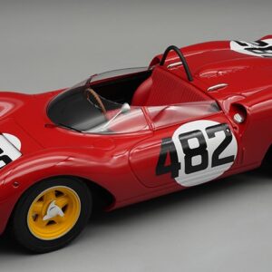 Modellino auto scala 1:18 Tecnomodel  FERRARI 206 DINO SP N.482 WINN.CESANA-SESTRIERE 1965 L.SCARFIOTTI racing modellismo