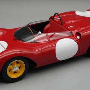 Modellino auto scala 1:18 Tecnomodel  FERRARI 206 DINO SP SEFAC 1965 PRESS VERSION RED racing modellismo