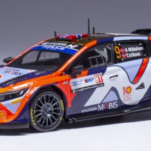 Modellino auto scala 1:43 Ixo HYUNDAI i20 N WRC RALLY CROATIA 2022 MIKKELSEN ERIKSEN