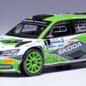 Modellino auto scala 1:43 Ixo SKODA FABIA RALLY RLLY BOHEMIA 2021 KOPECKY HLOUSEK