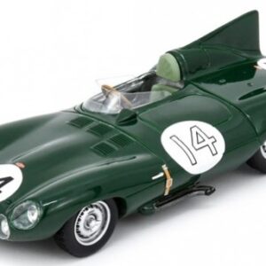Modellino auto scala 1:43 Spark Model JAGUAR D N.14 2nd LE MANS 1954 T.ROLT-D.HAMILTON racing modellismo