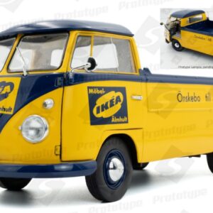 Modellino auto furgone scala 1.18 VOLKSWAGEN T1B PICK-UP IKEA modellismo