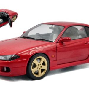 Modellino auto scala 1:18 Solido NISSAN SILVIA S15 COUPE SPEC-R AERO 1999 diecast modellismo statico