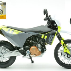 Modellino moto scala 1:12 HUSQVARNA 701 SUPERMOTO 2023 modellismo