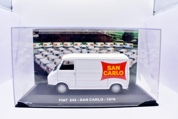 Modellino furgone scala 1:43 FIAT 242 SAN CARLO diecast modellismo statico - Image 2