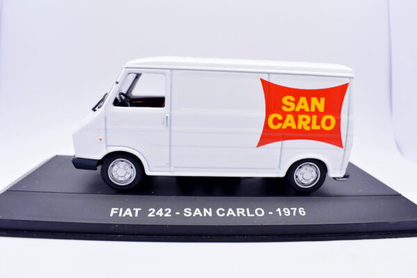 Modellino furgone scala 1:43 FIAT 242 SAN CARLO diecast modellismo statico - Image 3