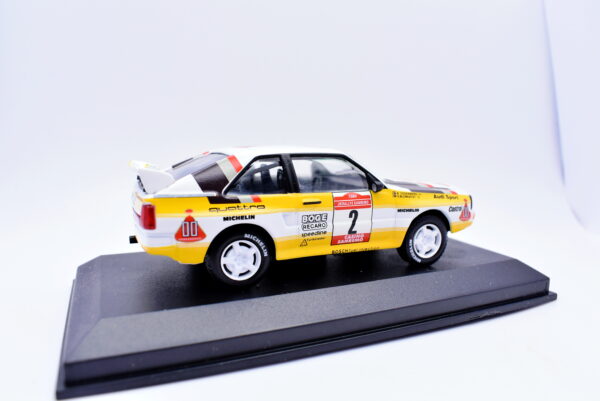 Modellino auto rally scala 1:43 Audi Sport Quattro IXO diecast modellismo statico - Image 2