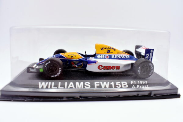 Modellino auto Formula 1 F1 scala 1:43 Williams FW15B IXO modellismo statico - Image 2