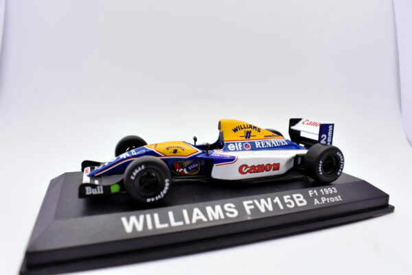 Modellino auto Formula 1 F1 scala 1:43 Williams FW15B IXO modellismo statico - Image 3