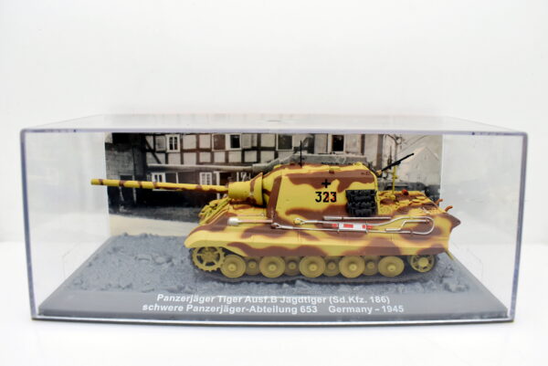 Modellini carri armati tank Panzerjager tiger veicoli militari da combattimento collezione - Image 2