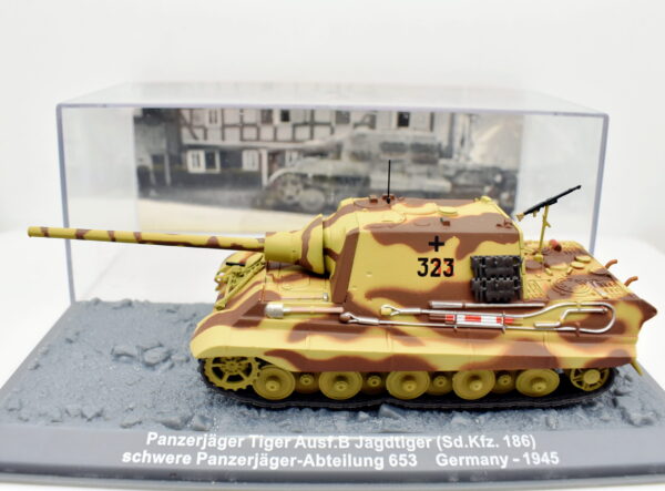 Modellini carri armati tank Panzerjager tiger veicoli militari da combattimento collezione