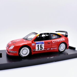 Modellino auto rally scala 1:43 Citroen X Sara diecast modellismo statico