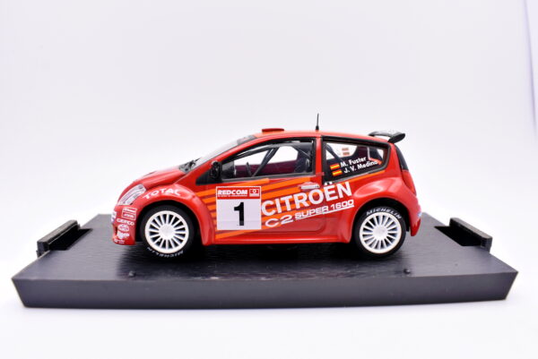 Modellino auto rally scala 1:43 Citroen C2 S 1600 diecast modellismo statico - Image 5