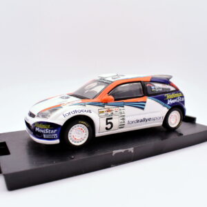 Modellino auto rally scala 1:43 Ford Focus WRC diecast modellismo statico