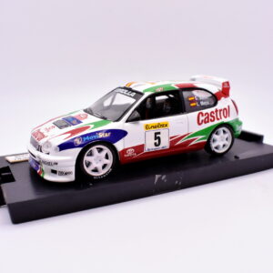 Modellino auto rally scala 1:43 Toyota Corolla WRC diecast modellismo statico