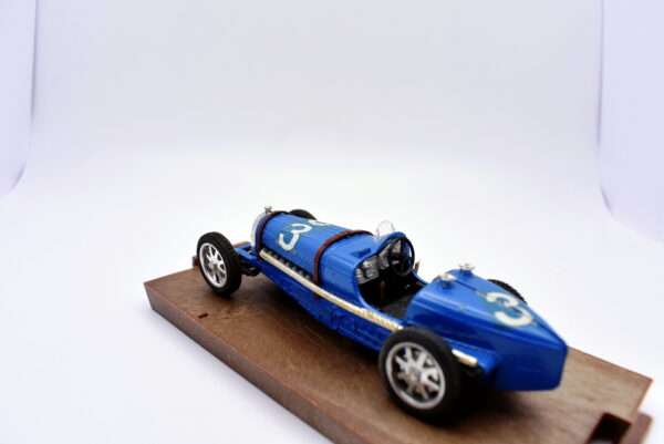 Modellino auto rally scala 1:43 Bugatti Type 59 Brumm diecast modellismo statico - Image 5