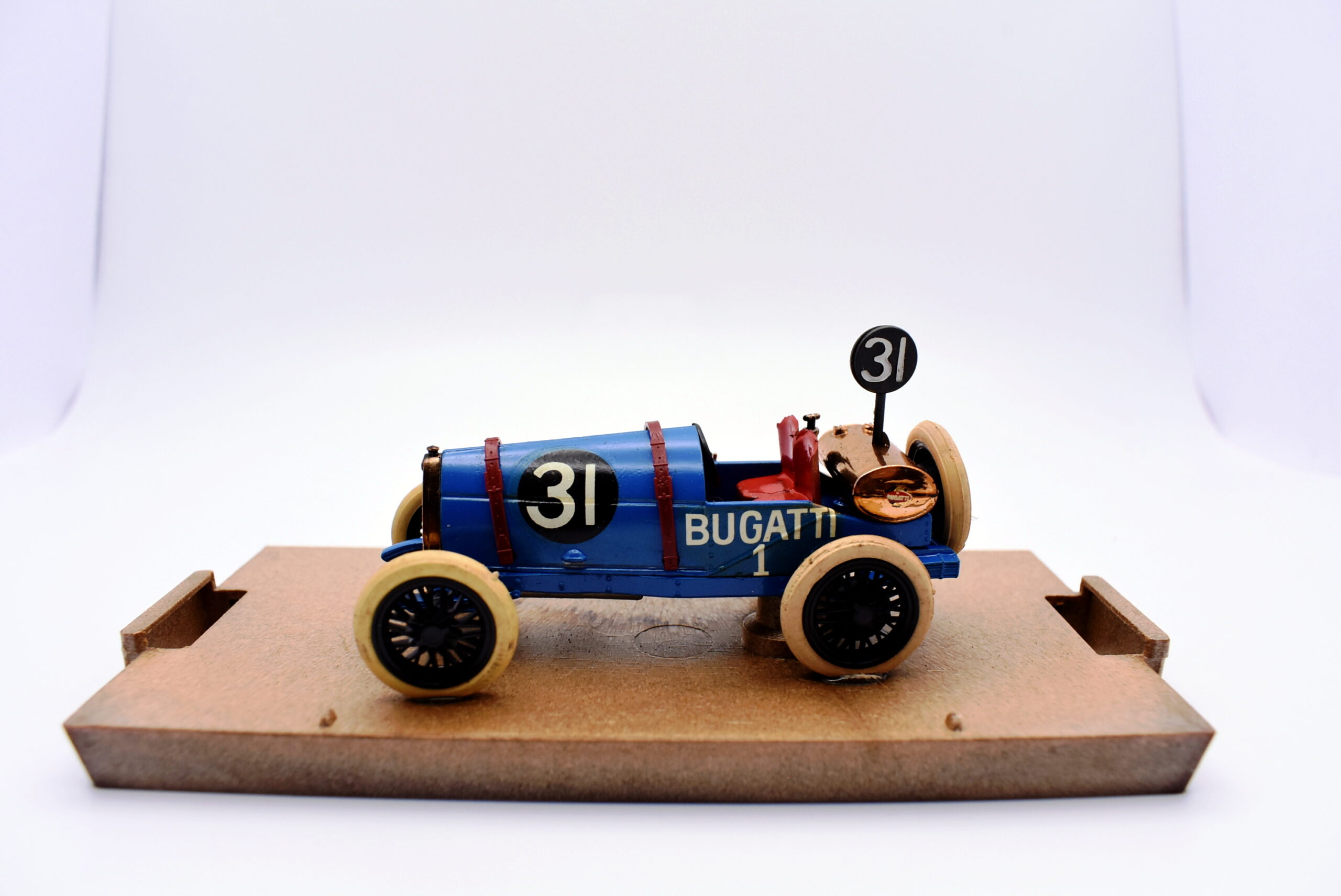 Modellino auto rally scala 1:43 Bugatti Brescia Brumm diecast modellismo statico - Image 3