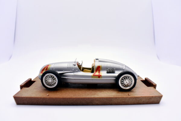 Modellino auto scala 1:43 Auto Union tipo C Brumm diecast modellismo statico - Image 3