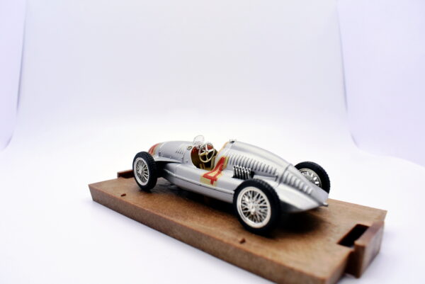 Modellino auto scala 1:43 Auto Union tipo C Brumm diecast modellismo statico - Image 4