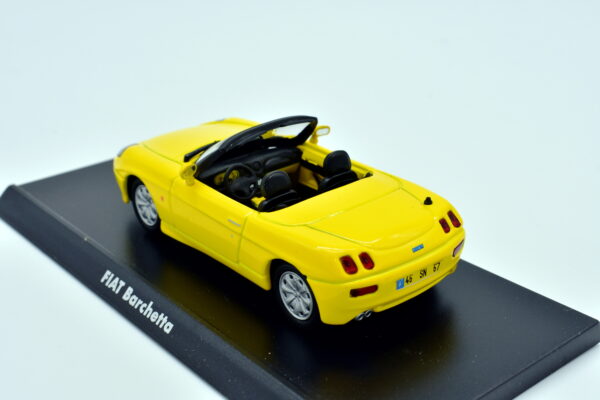 Modellino auto scala 1:43 Fiat Barchetta diecast modellismo statico - Image 4
